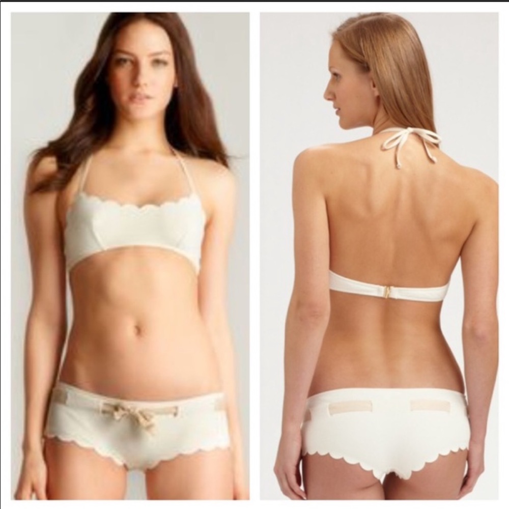 Chloe scalloped edge bikini